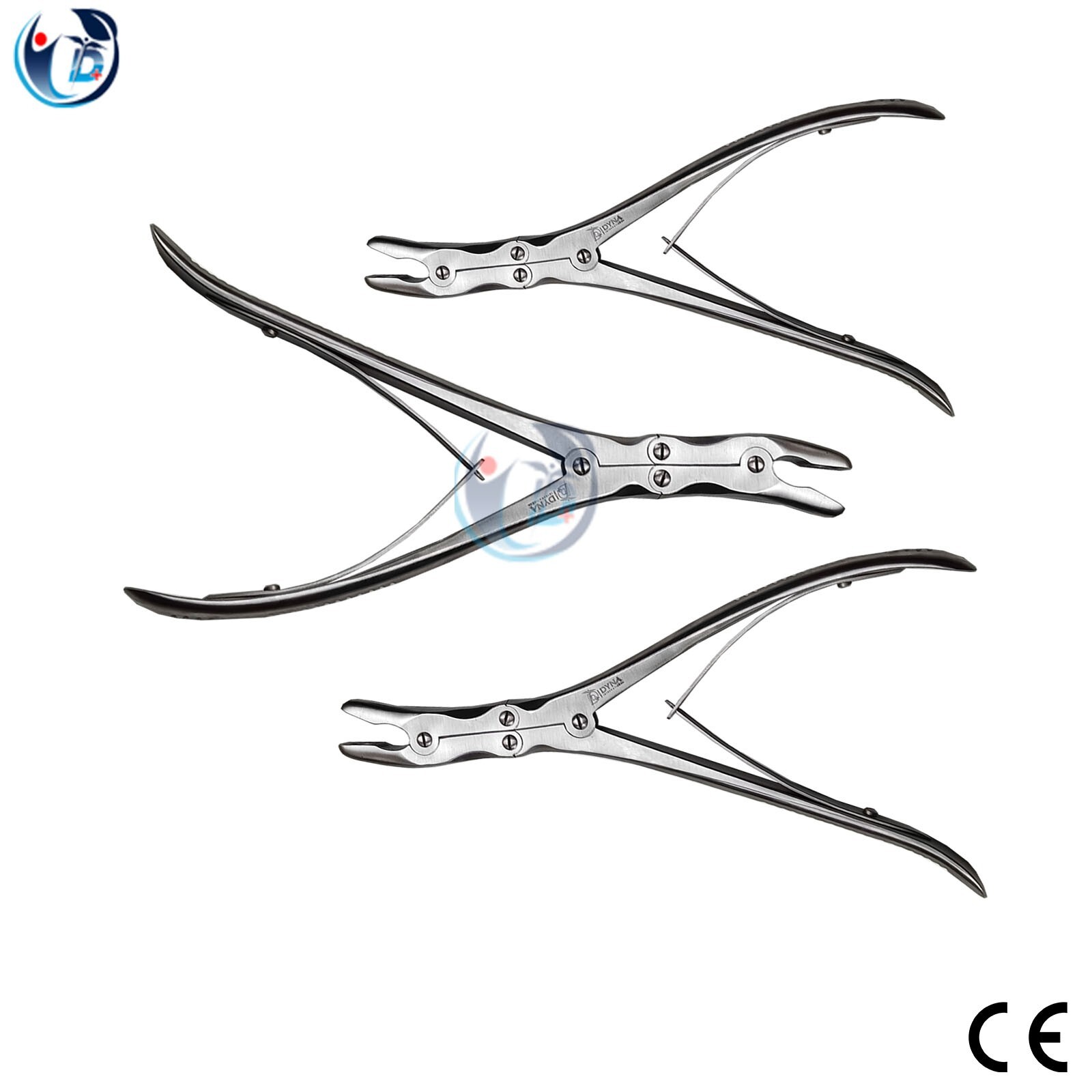 Leksell-Stille Bone Rongeur Set Of 3 Pieces Surgical Instruments