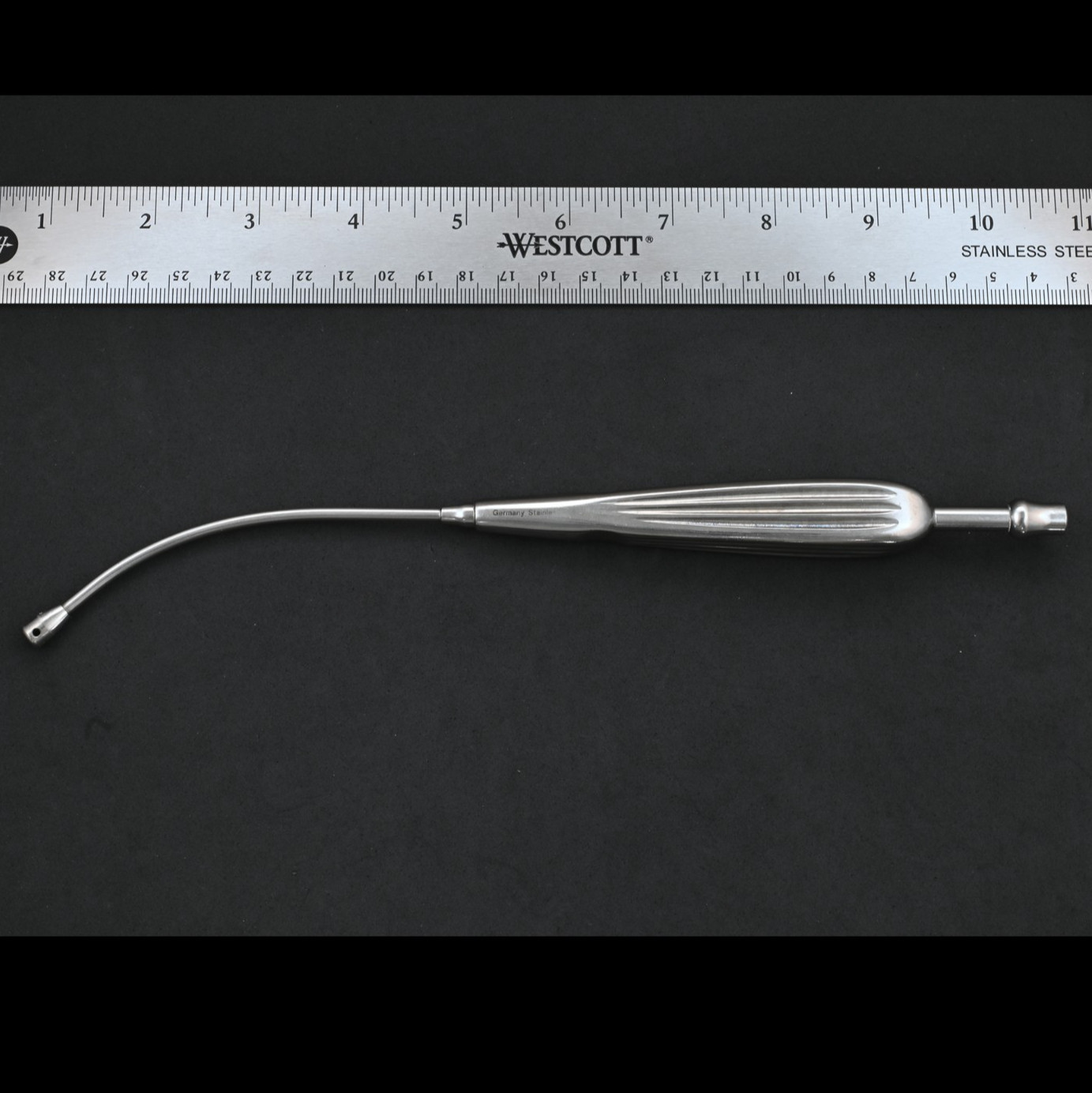 Aesculap MD613 Andrews Pynchon Suction Tube 9 in ENT Surgical Instrument