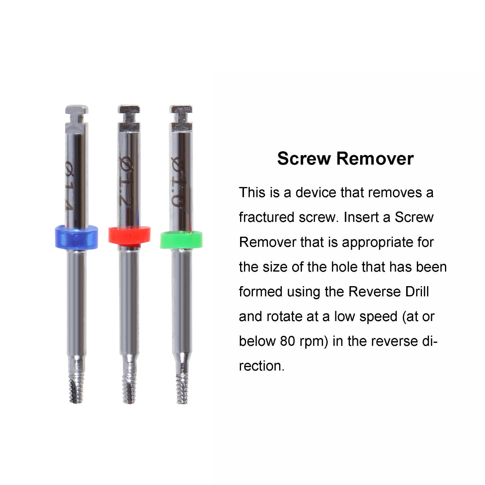 Implant Broken Screw Removal Screw Remover Rescue Tool Universal NeoBiotech Kit