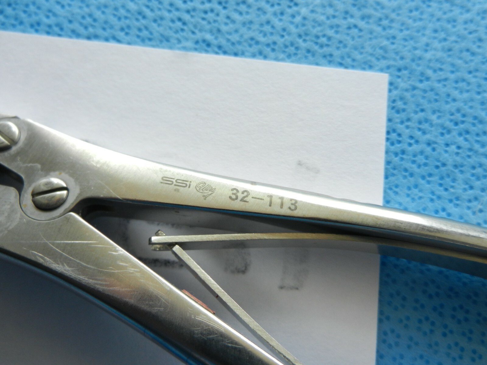 D2654 Codman Symmetry Surgical Tungsten Carbide Jaw Pliers 32-113