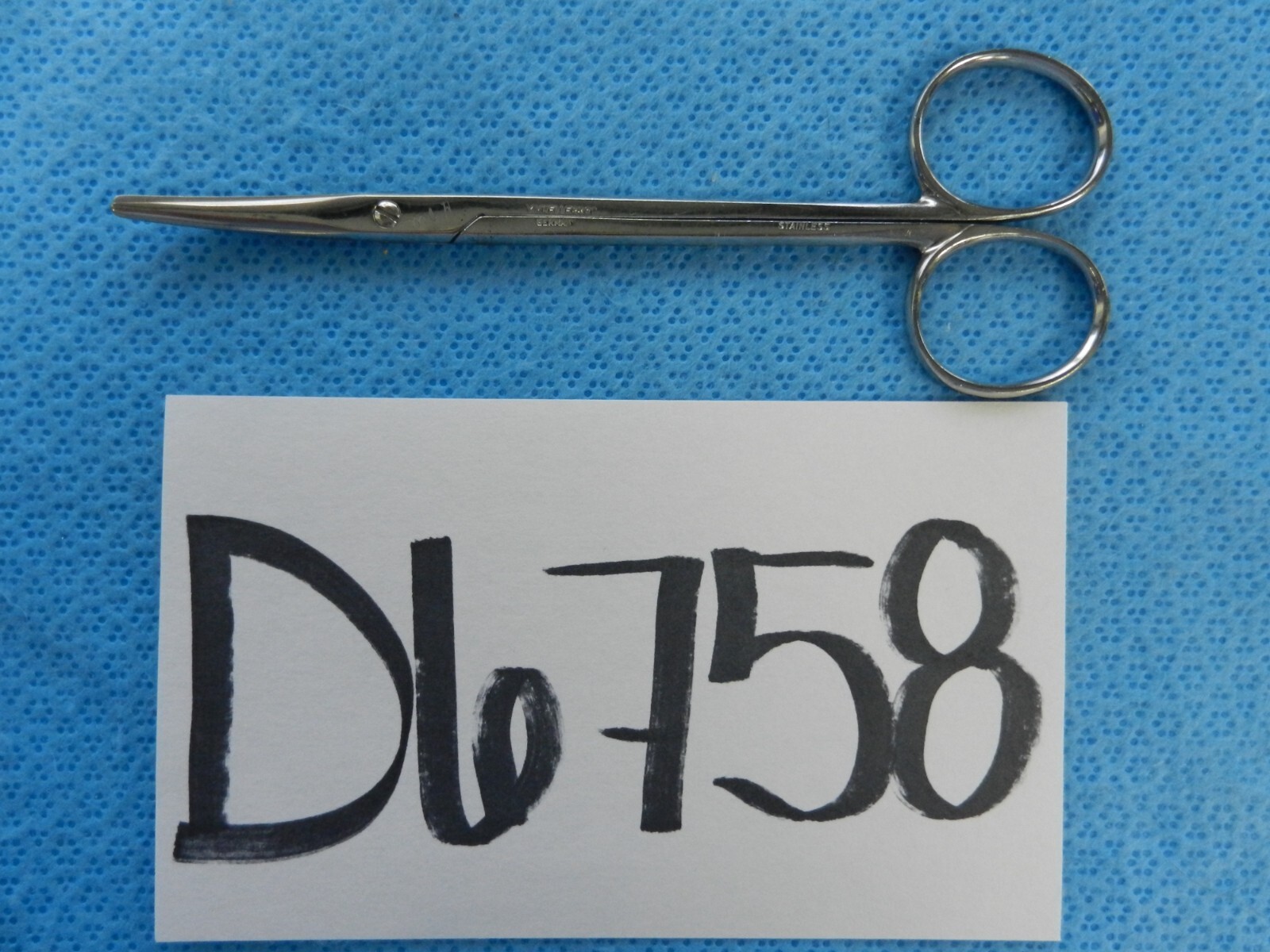 D6758 V. Mueller Potts Smith Curved Plastic Surgical Scissors 14cm
