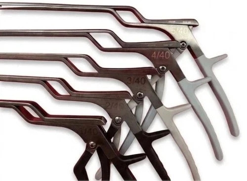Medtronic METRx II Bayoneted Kerrison Rongeur 40cm 1mm 2mm 3mm 4mm 5mm