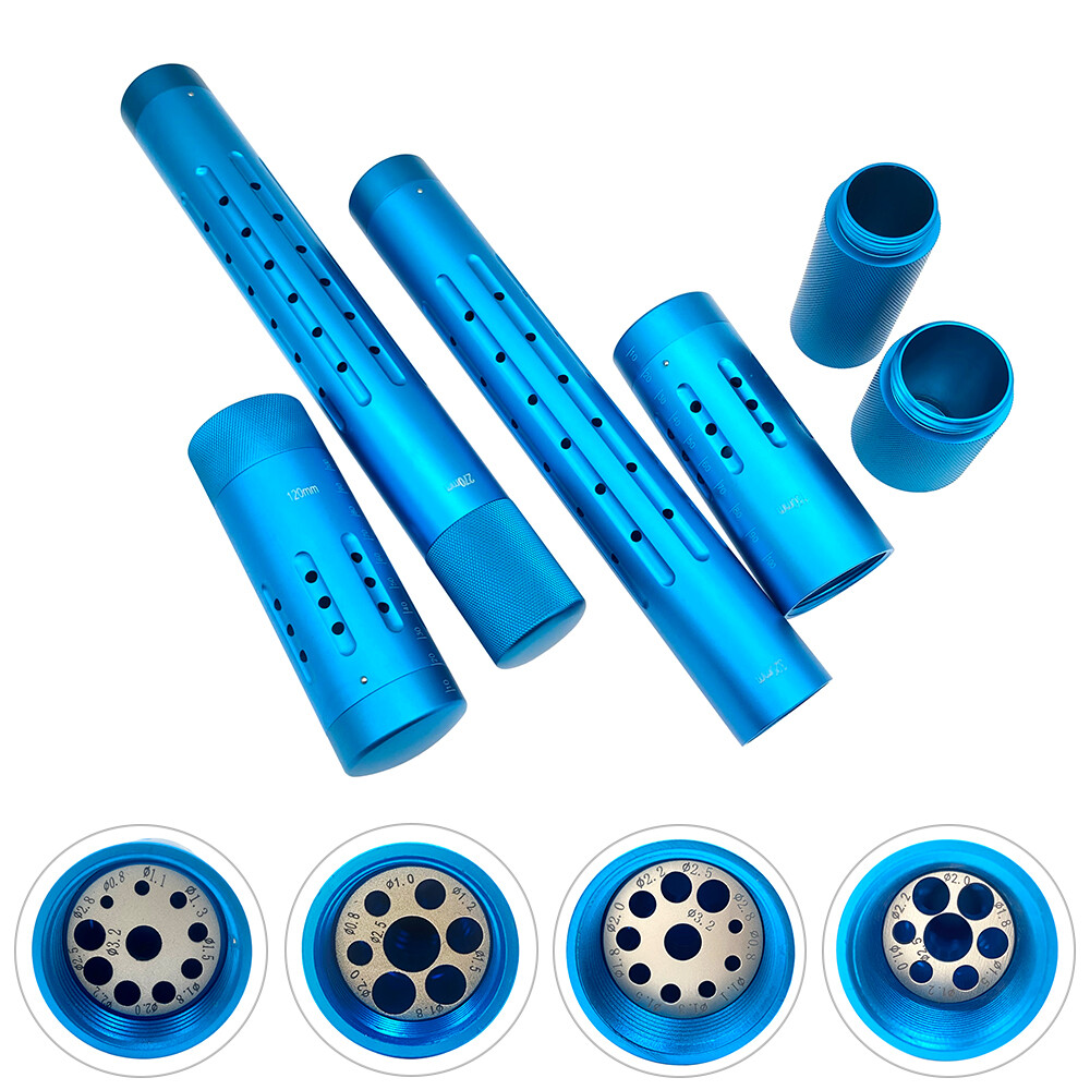 Aluminium Alloy Kirschner wires pins Dirll Bits sterilization Tube