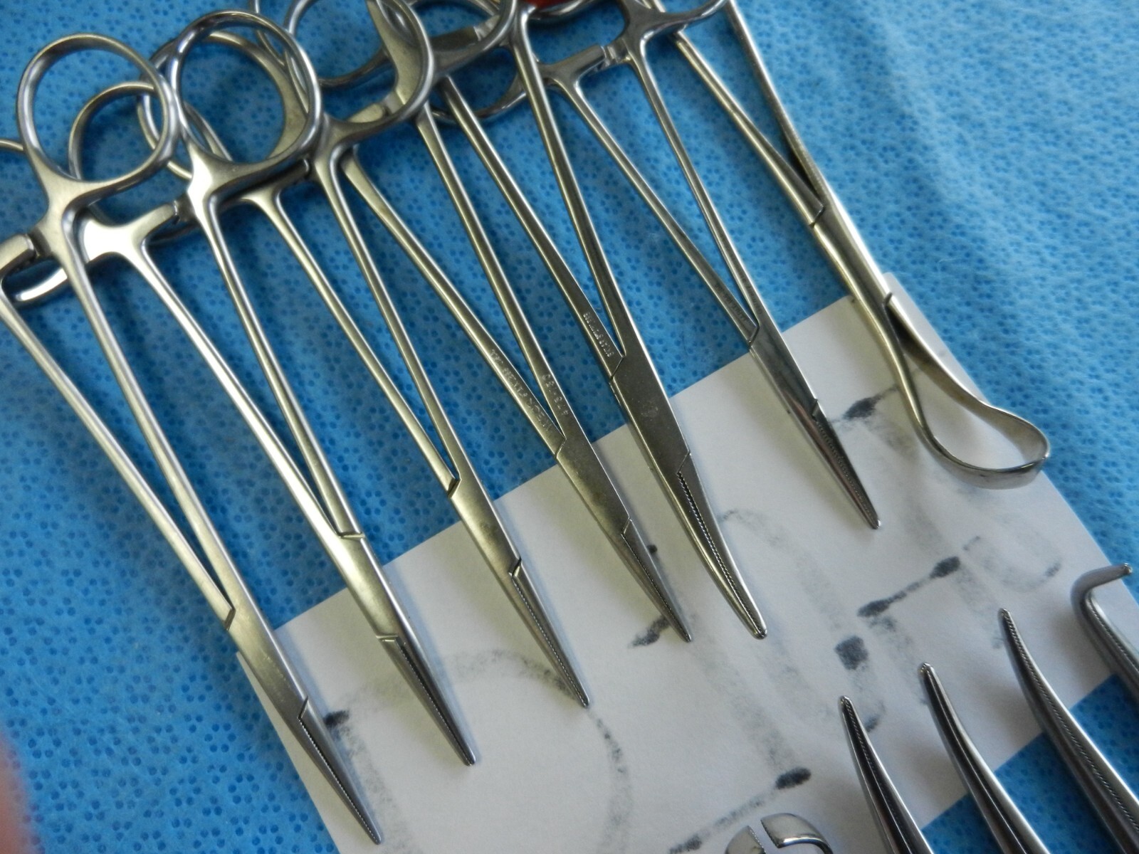 D7042 Jarit Pilling Weck Codman Surgical Forceps Lot of 15 12.5-26cm