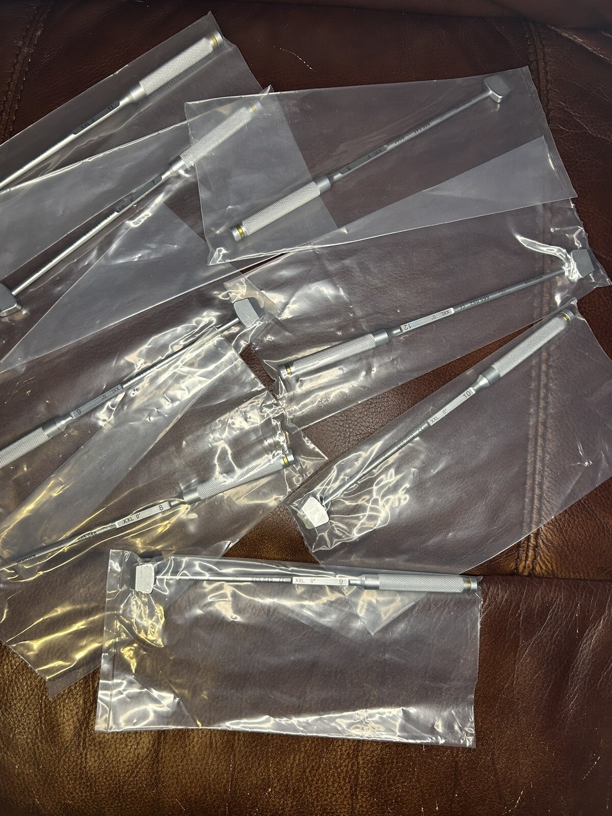 Lot of 8 Globus Medical Lordotic Trial XXL 0 Angle Surgical Instruments (L4)