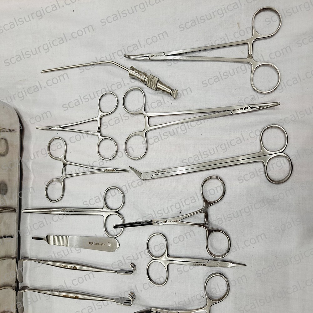 AV Fistula Set of 30 Pcs for Arteriovenous Surgery Sugrical Instruments Set