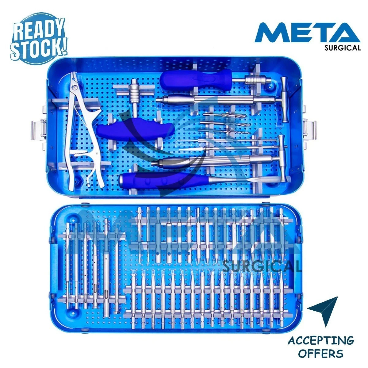 Broken Screw Removal Set Screw Extraction Surgical Instruments Orthopedic