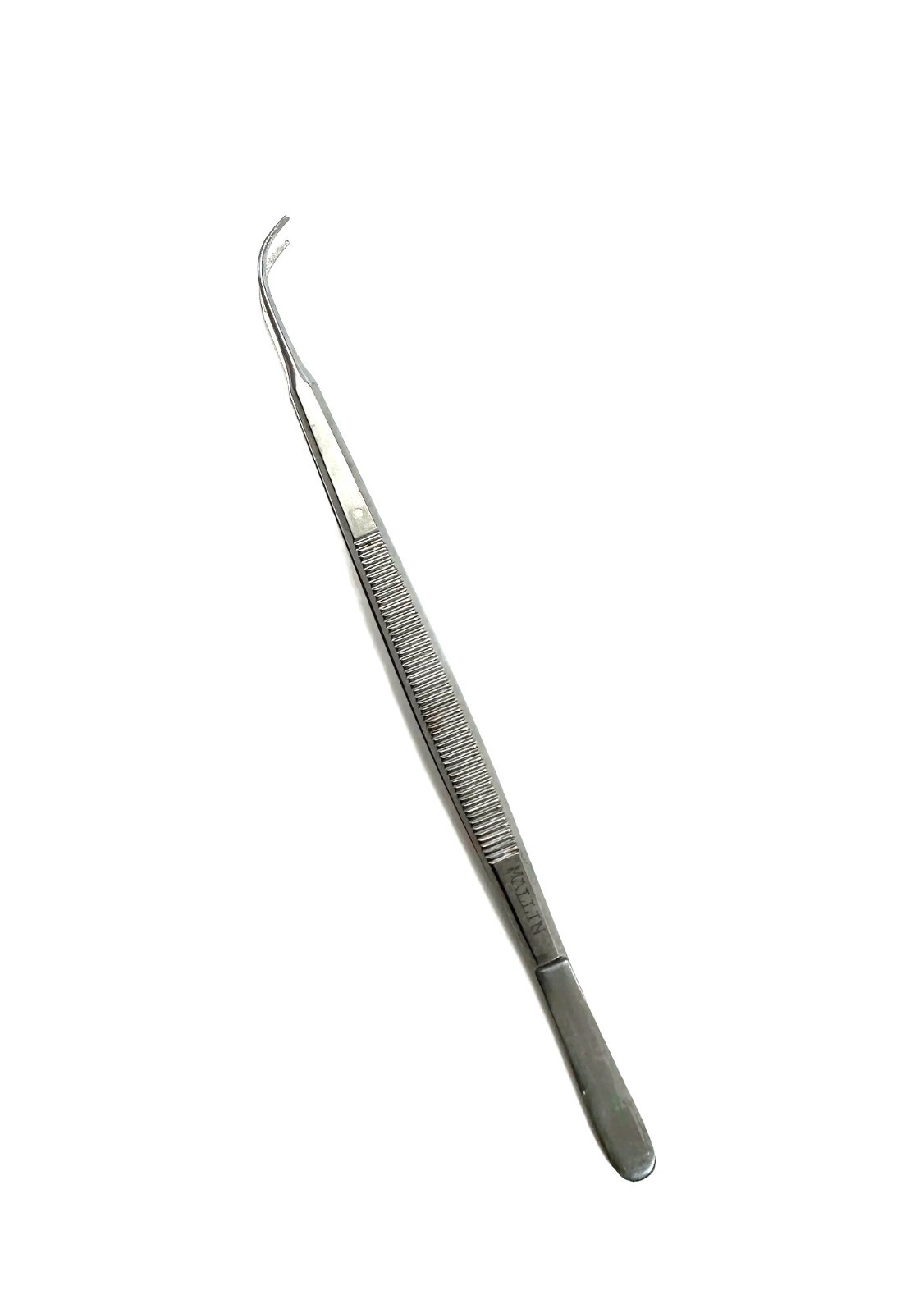 Aesculap BD229R Gerald Dressing Forceps, Curved & Serrated 6-7/8″ A.