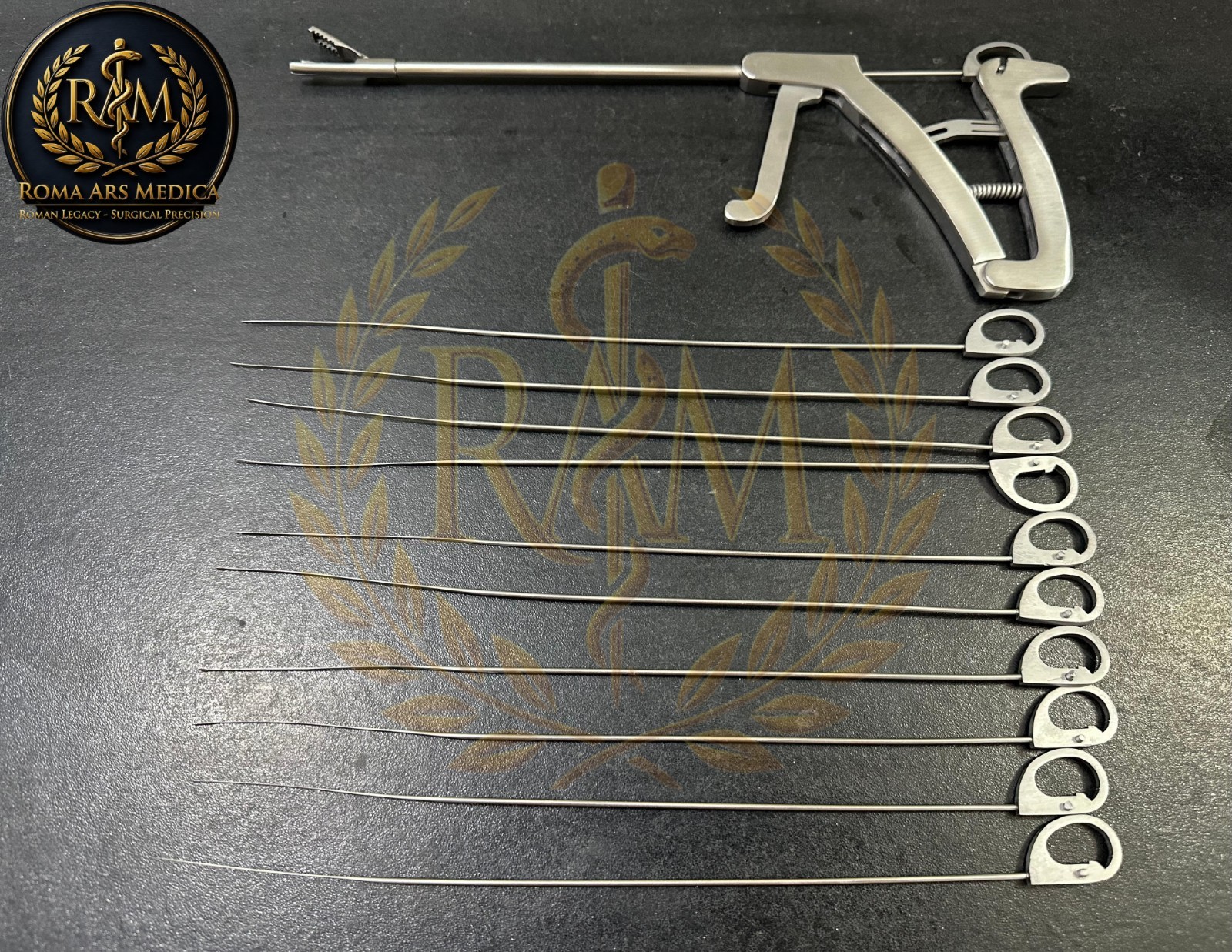 Arthroscopy Shoulder/Knee Scorpion Suture Passer Straight With 10 Needles Set