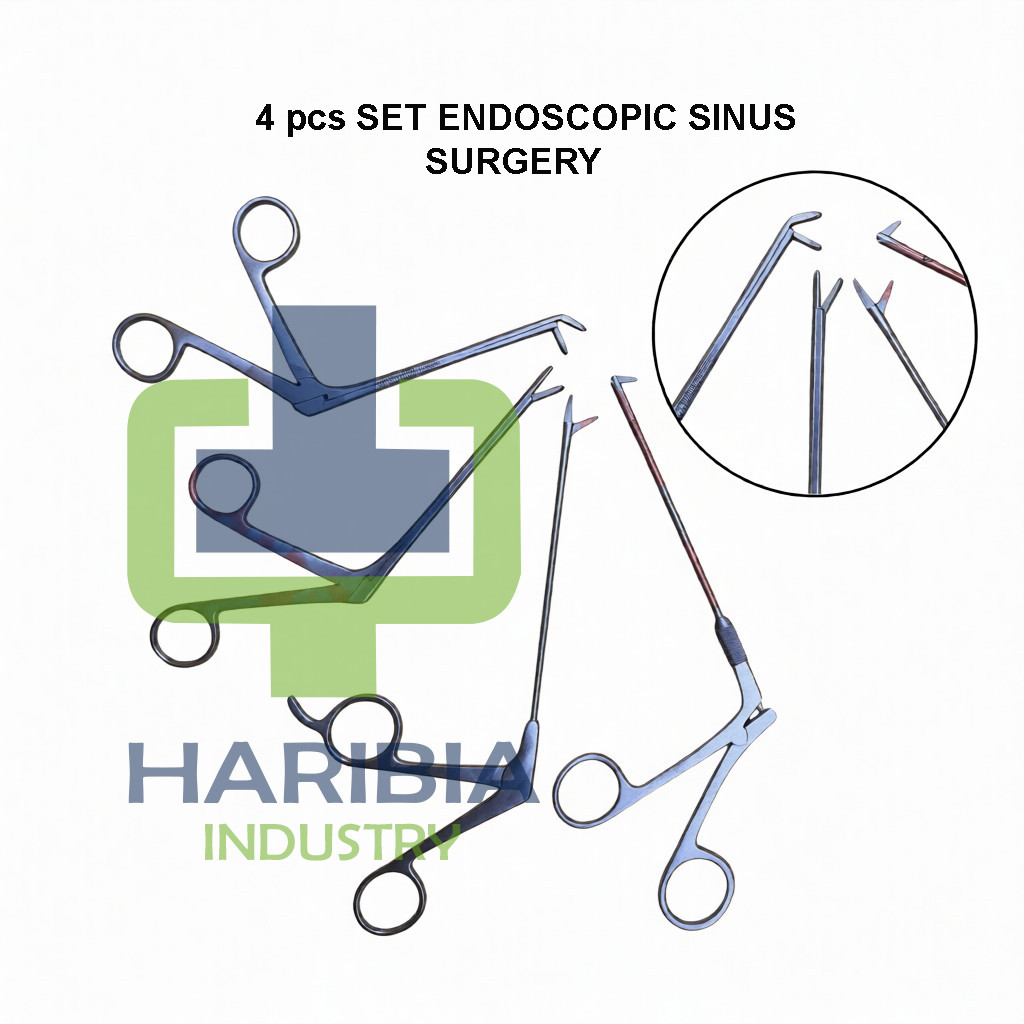 Fess Instrument 4 Pcs Set Endoscopic Sinus Surgery Advanced ENT SET