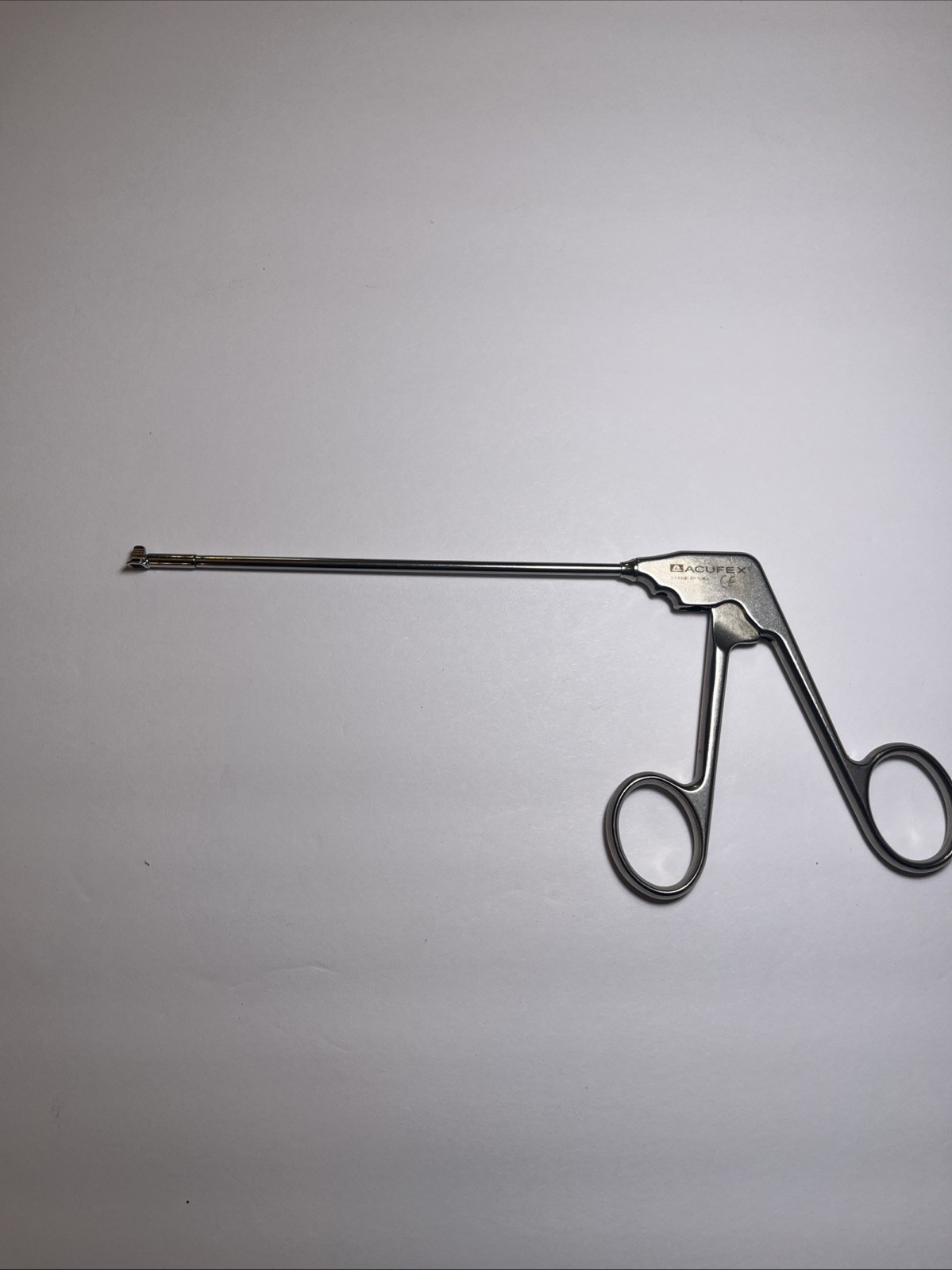 Acufex 010912 2.2mm Left 90° Rotary Arthroscopic Basket Punch Arthroscopy