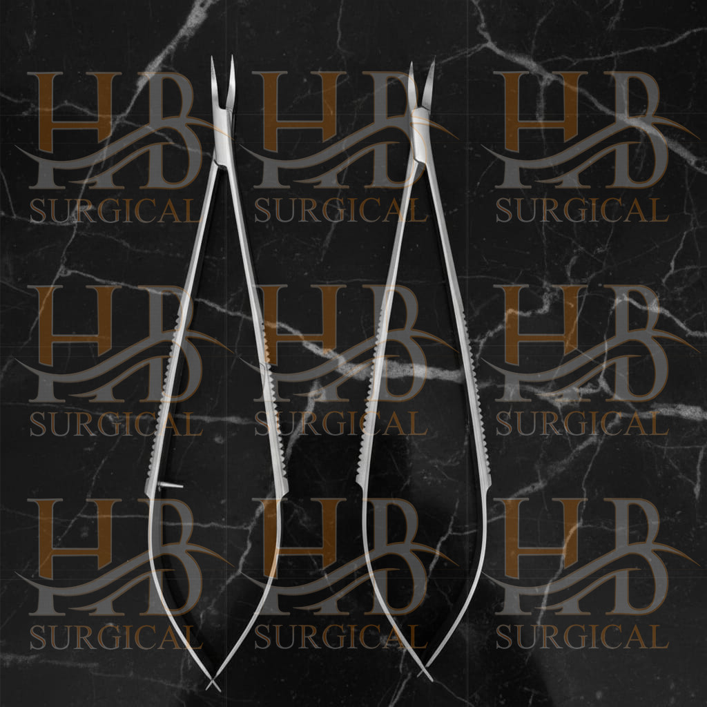 kamiyama microscissors 18cm muramasa straight 160mm surgical Instruments 2 Pcs
