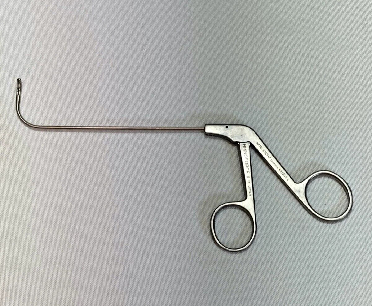 Karl Storz 651255L KUHN RhinoForce Frontal Sinus Forcep 1.5mm Cut Through Left