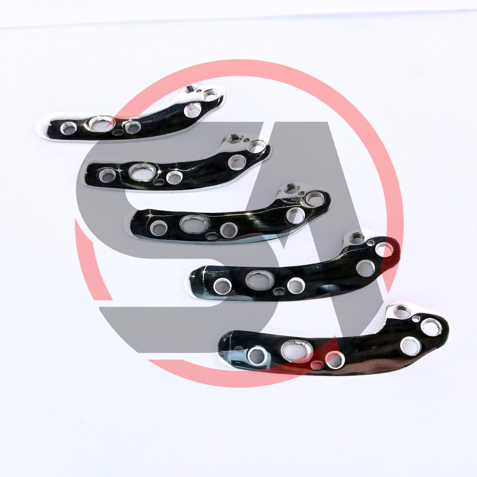 Veterinary TPLO Plates 3.5mm Locking Implant Left & Right 10 Pcs Set