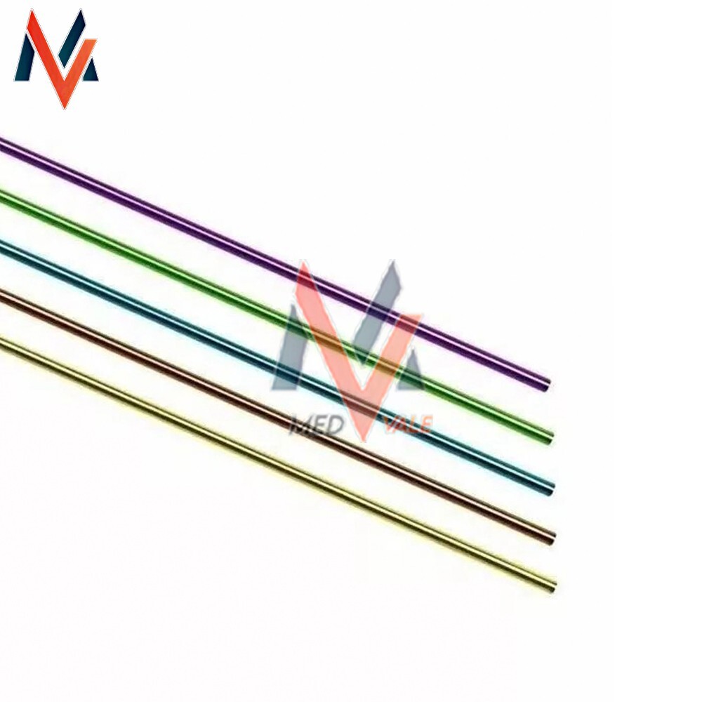 5mm Orthopedic Titanium Elastic Nail 6 Pcs Surgical Instruments A+