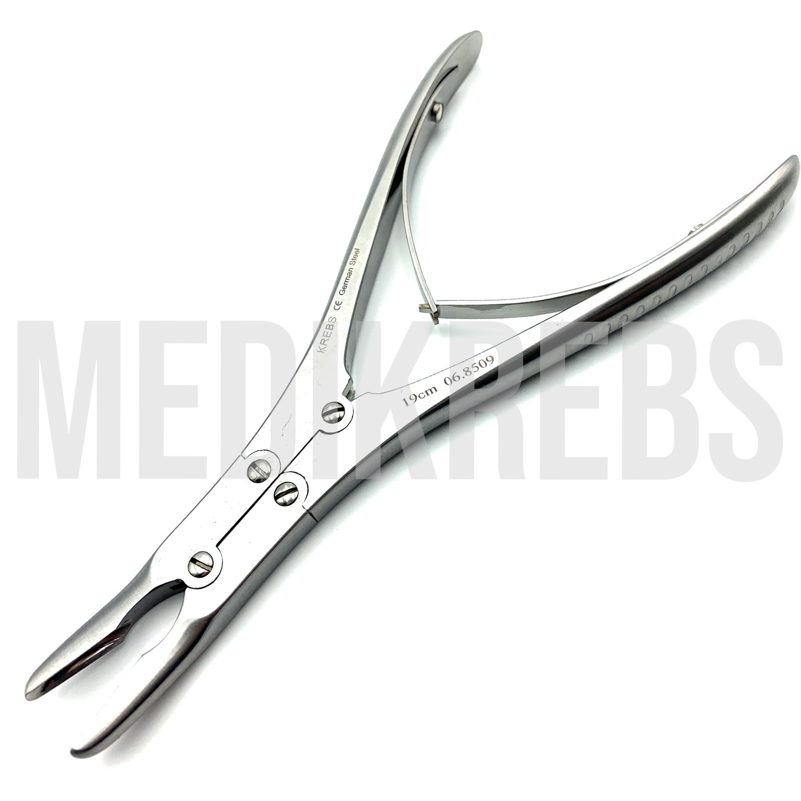 Ruskin Bone Rongeur Curved 7 1/2” – 19 cm OR Grade Orthopedic Instrument
