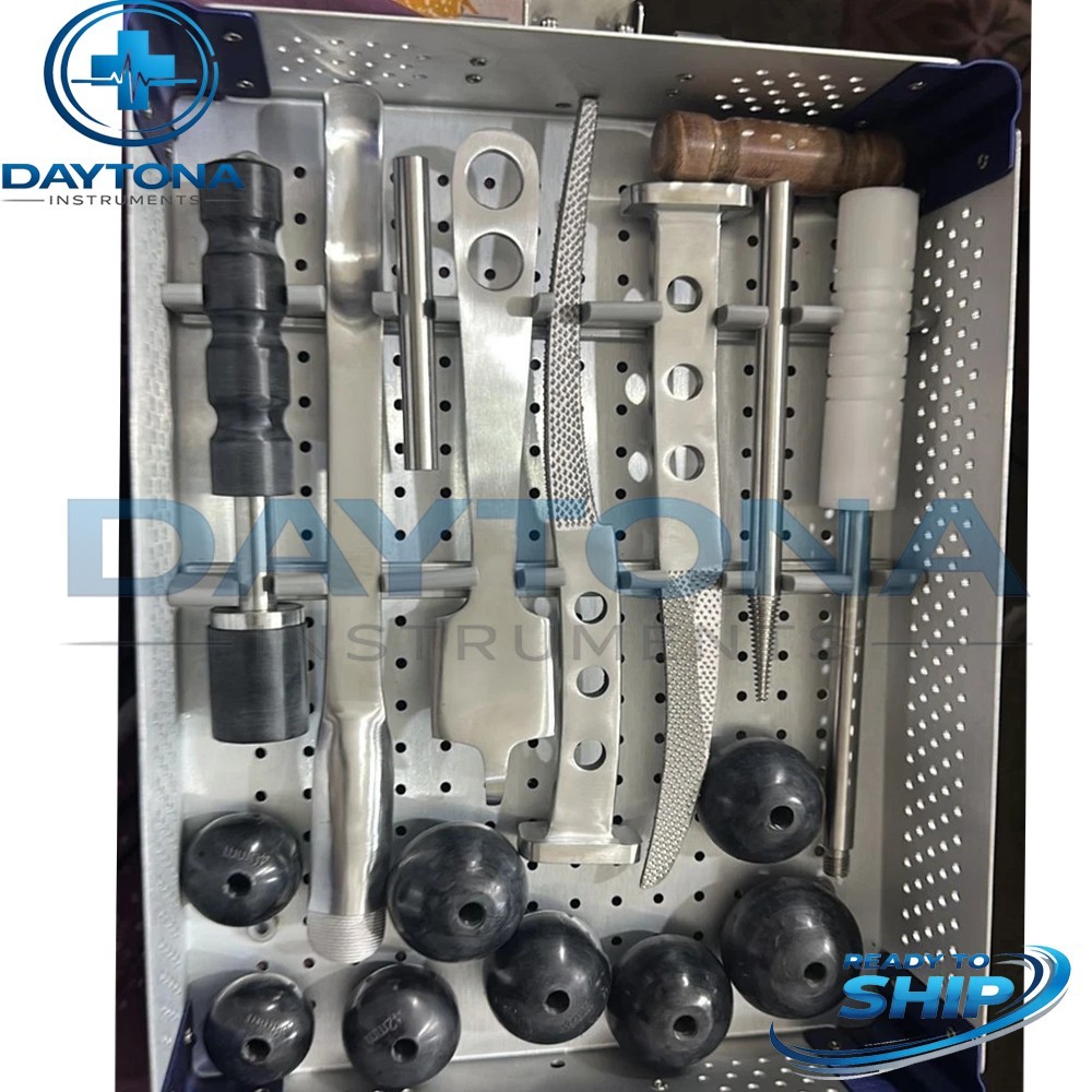 Orthopedic Hip Replacement Trial Instrument Set THA Total Hip Arthroplasty