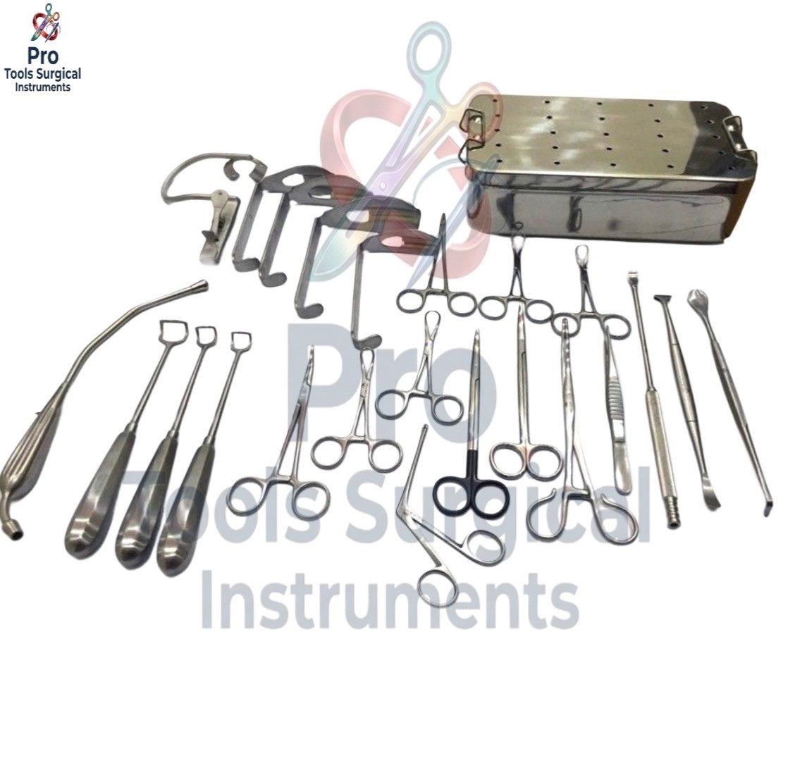 Tonsillectomy and Adenoidectomy 30 Pcs Set Surgical Instruments High Quality