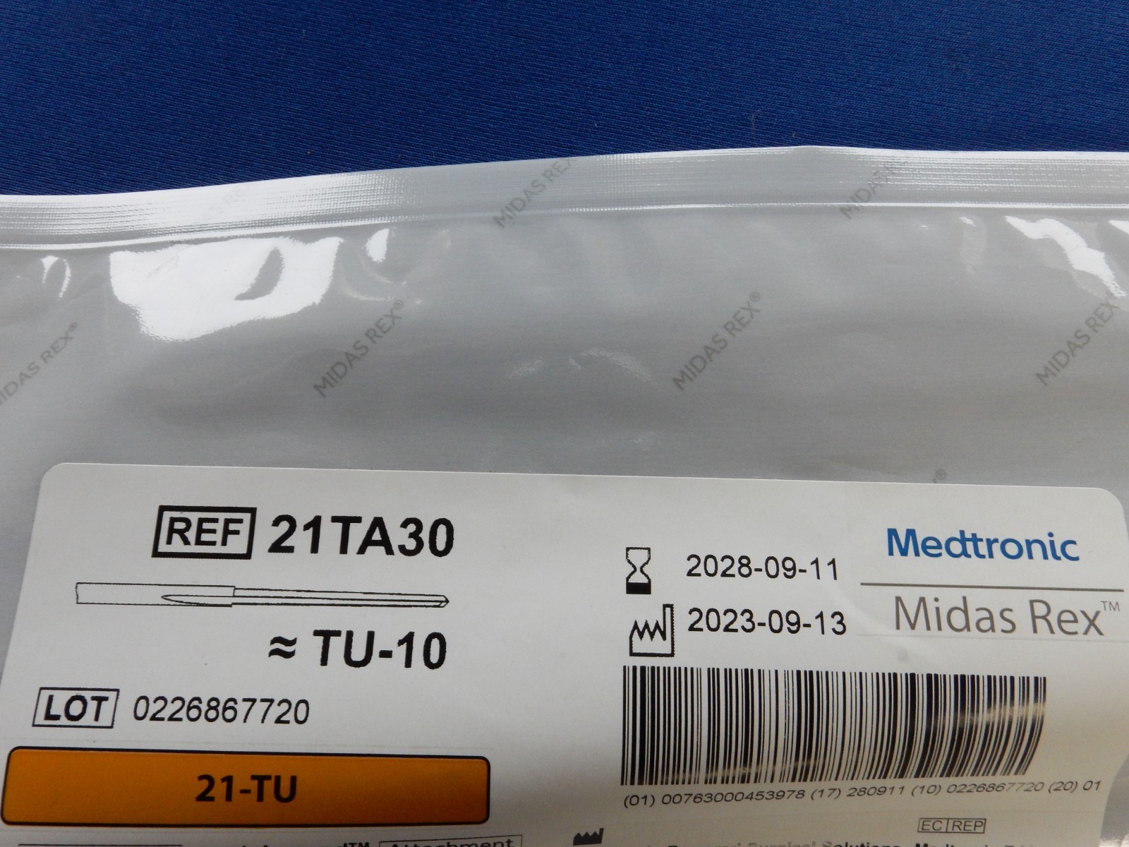 Medtronic 21TA30 Midas Rex MR8 Legend Cutting Attachment (IN DATE)