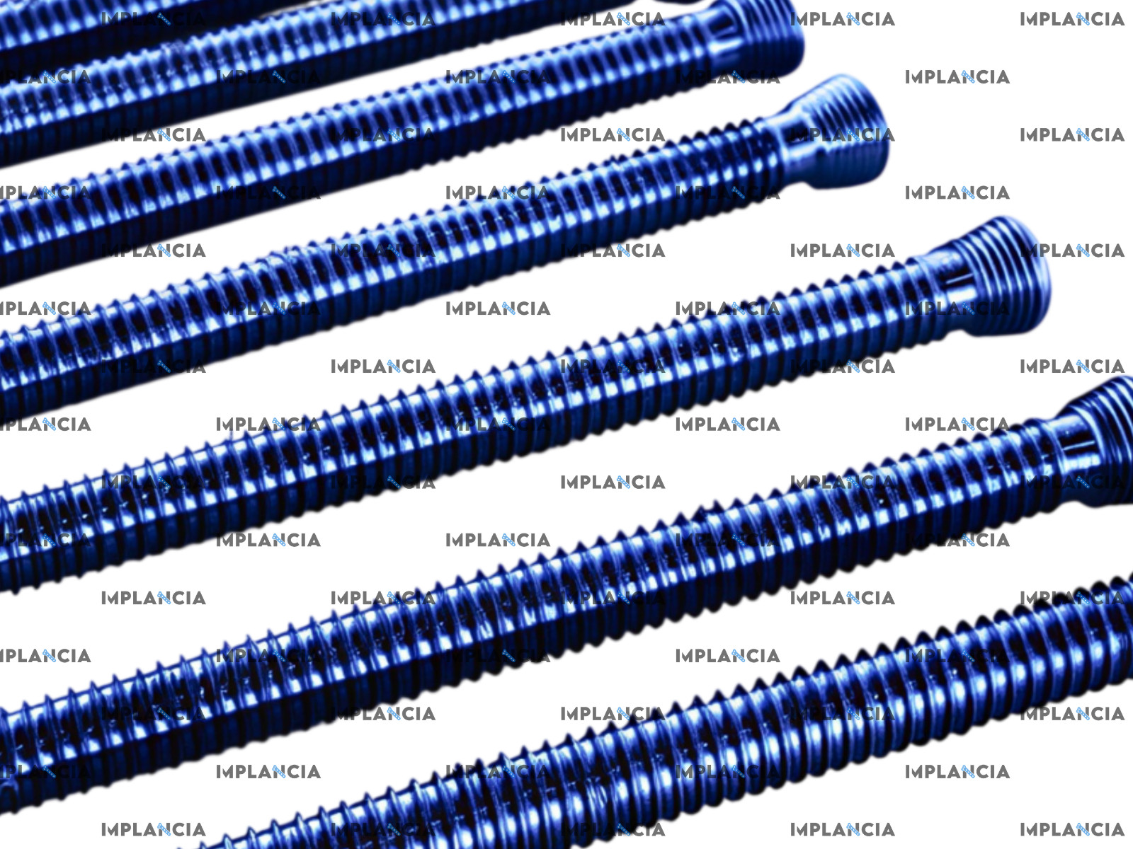 5.0mm Locking Self Tapping Screws 20mm to 46mm 70 Pcs Titanium Set