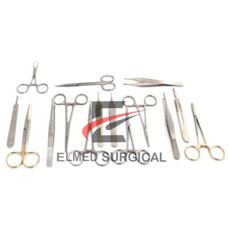 Set Of 15 PCS Small Veterinary General Surgery Surgical Instruments
