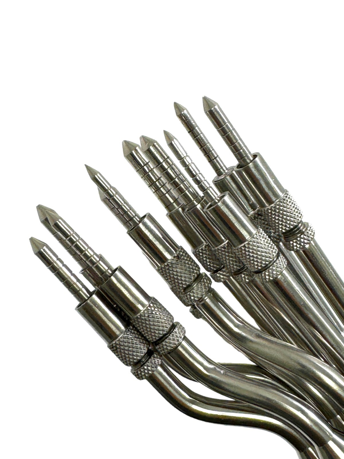 10PCS Osteotome Convex Offset + Straight, w/ Mallet – Color Coded Instruments