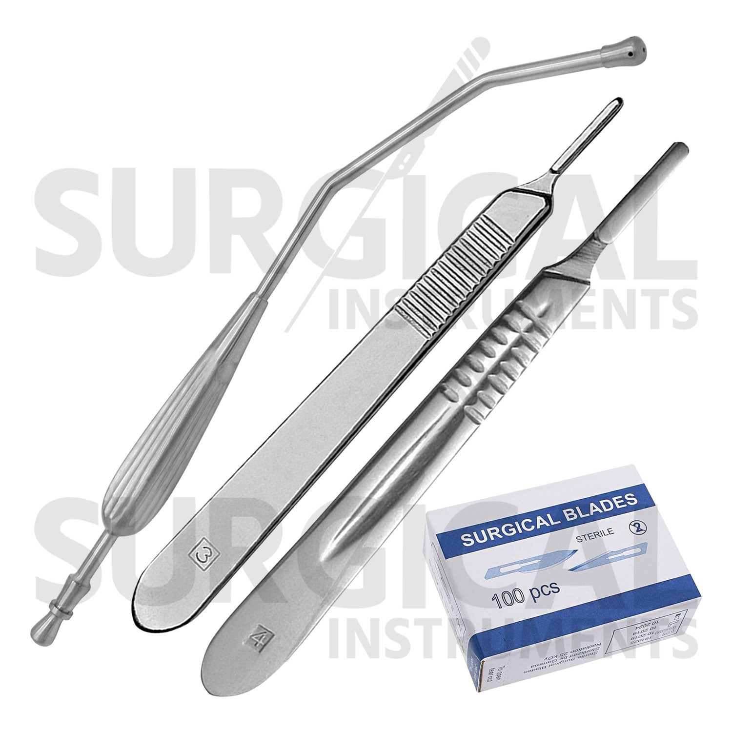 36 Pcs Custom Basic Laparotomy Instruments Set Surgical Medical German Grade
