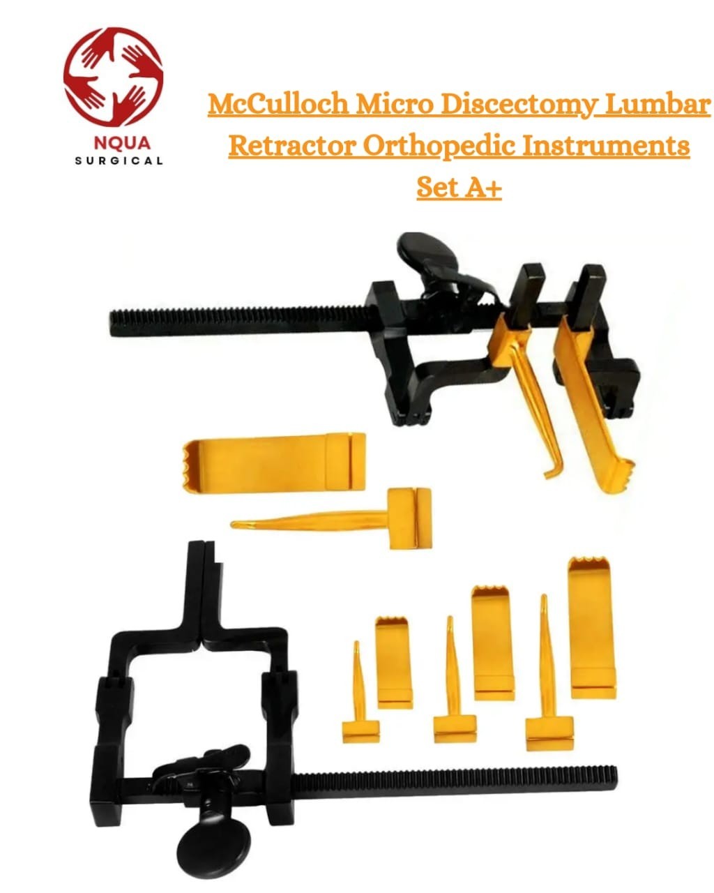 McCulloch Orthopedic Micro Discectomy Lumbar Retractor Instruments Set A+quality