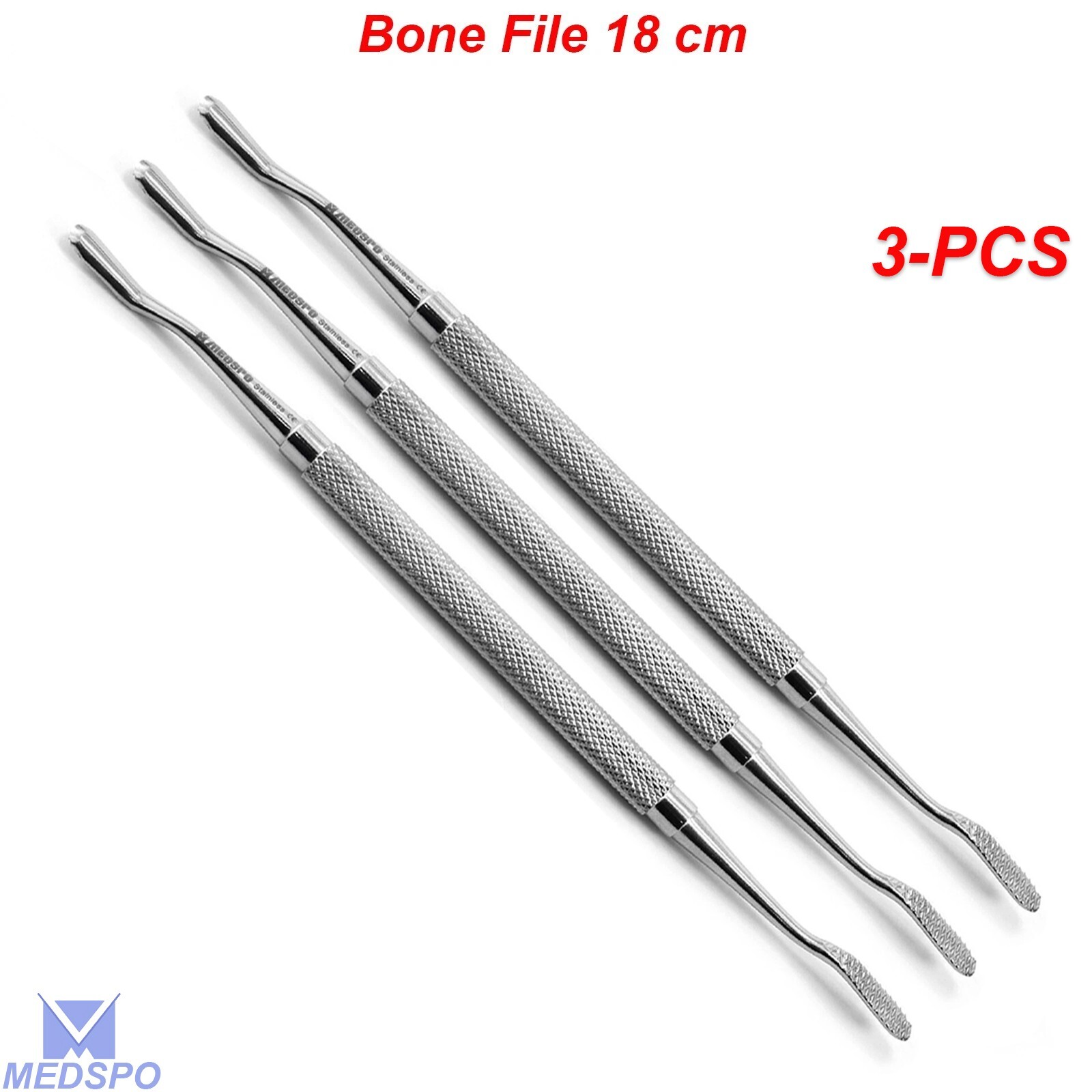 Orthopedic Millers Bone File Double Ended Dental Surgical Dentist Implant Tools