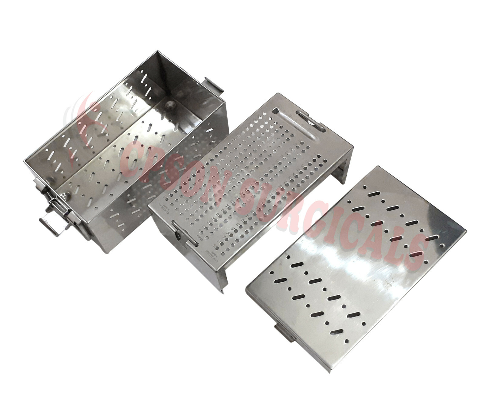 3.5mm & 4.5mm Cortical Empty Case Box Combo Veterinary Surgical SS Instrument
