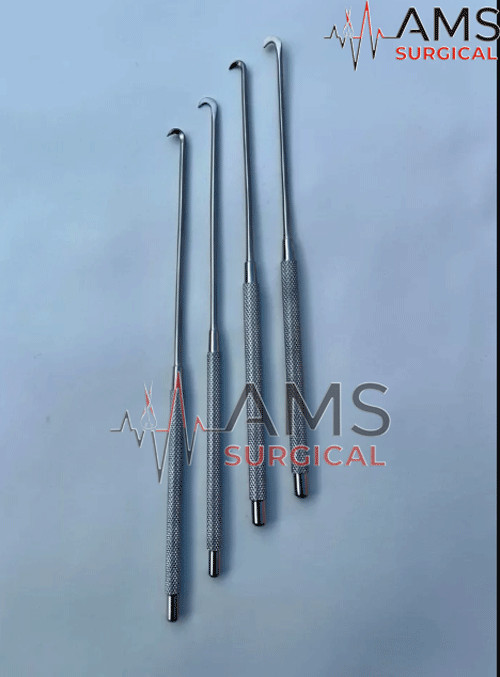 Arthroscopy Hook Knife 3mm & 5mm 4 PCs Set German Steel Arthroscopic instruments