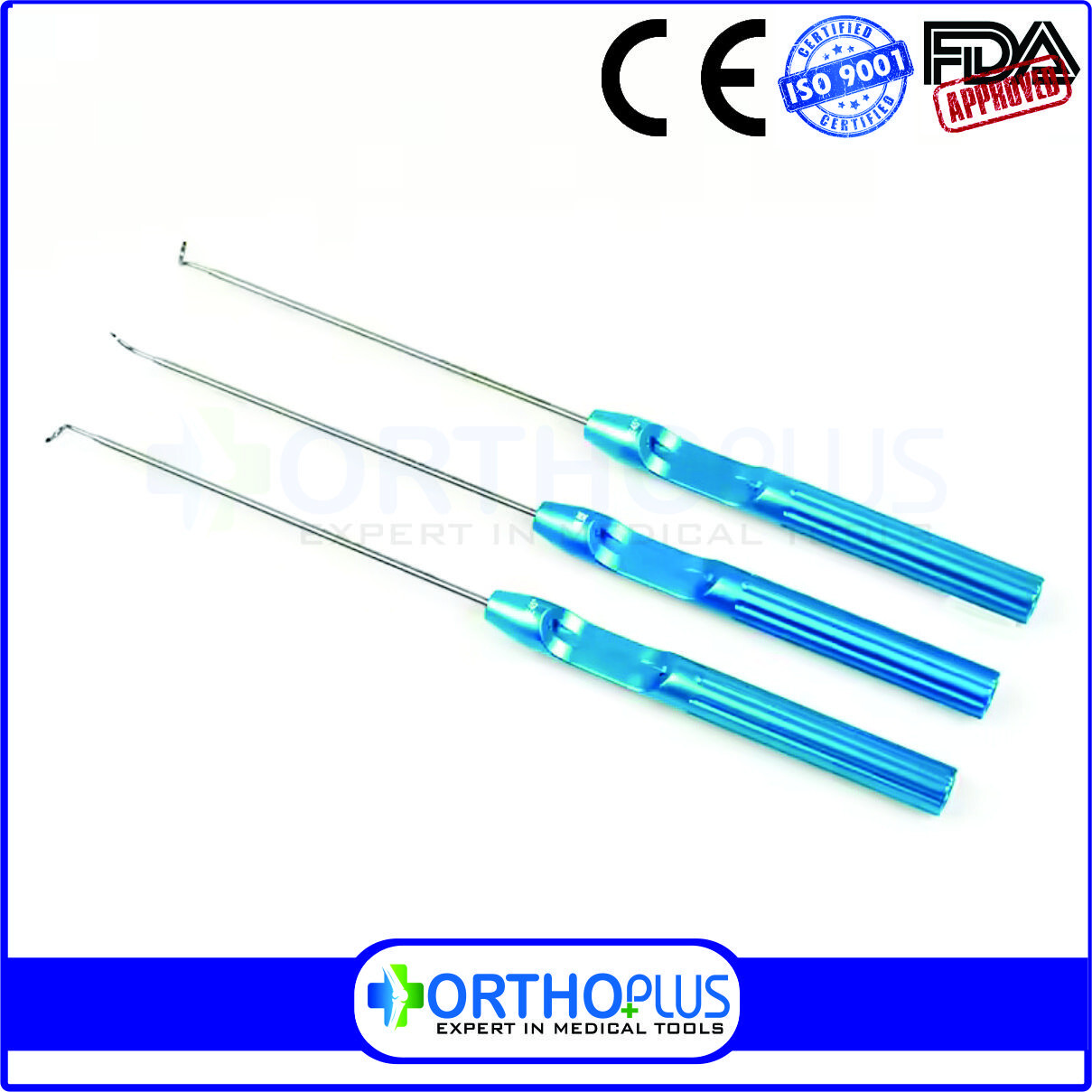 Shoulder arthroscopy instruments Suture Lasso arthroscopy suture passer 3pcs set