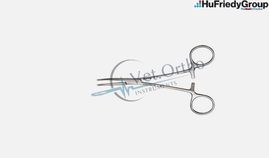 5X Hu-Friedy H2 Kelly #2 Surgical Hemostat Curved 5.5 Stainless Steel