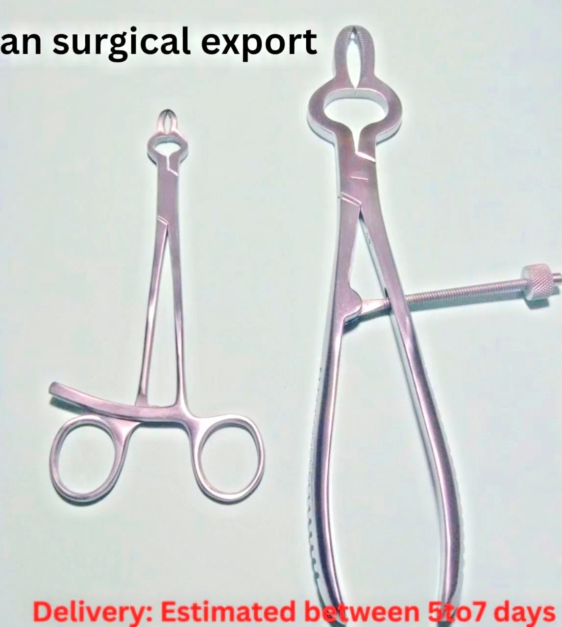 2 pc Innomed Durham Bone Reduction Clamp 7″ 10.25″ Speedlock Orthopedic Fixation