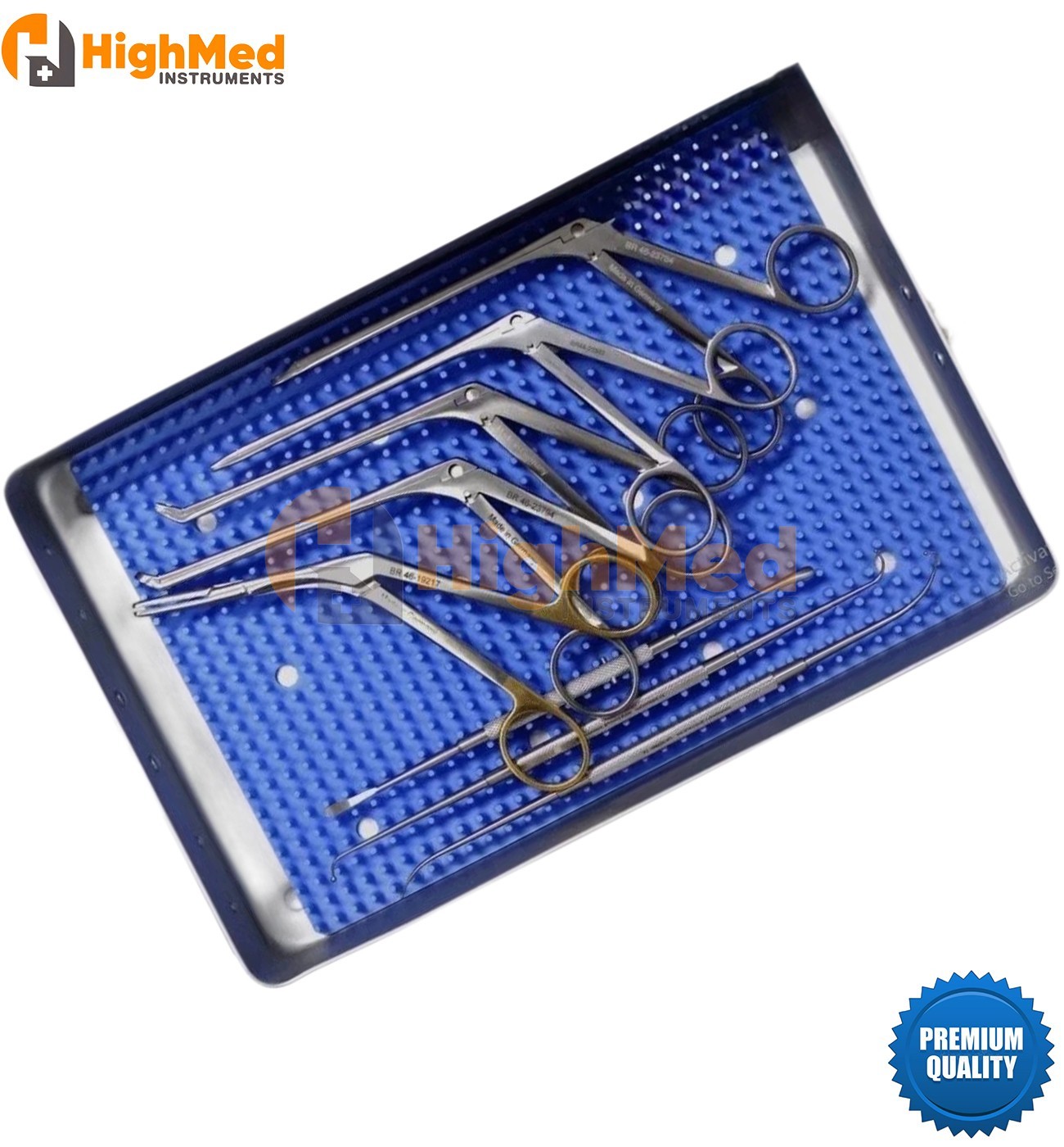 10 Pcs Minor Fess instruments Set Endoscopic Sinus surgery ENT Surgical Set