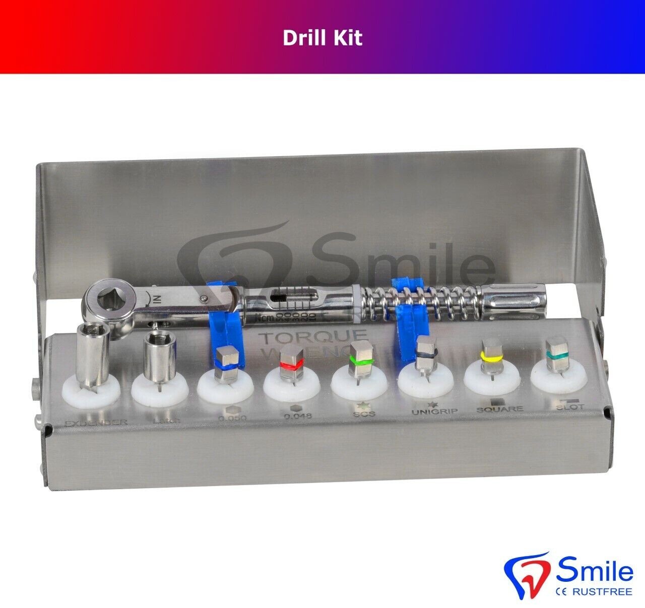 Dental UK Mini Zimmer Astra System Dental Implants Prosthetic Drivers Kit USA