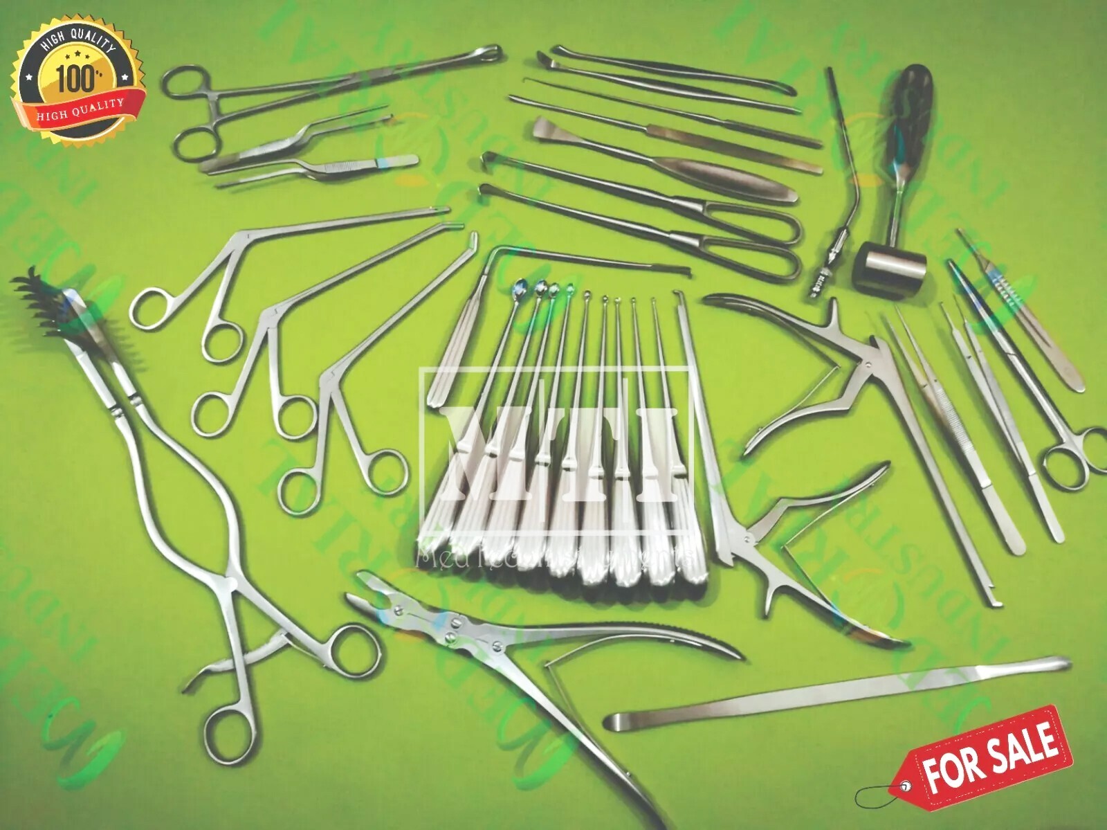 Laminectomy Set 35 Pcs Black Coated Surgical Orthopedic Surgical Instruments