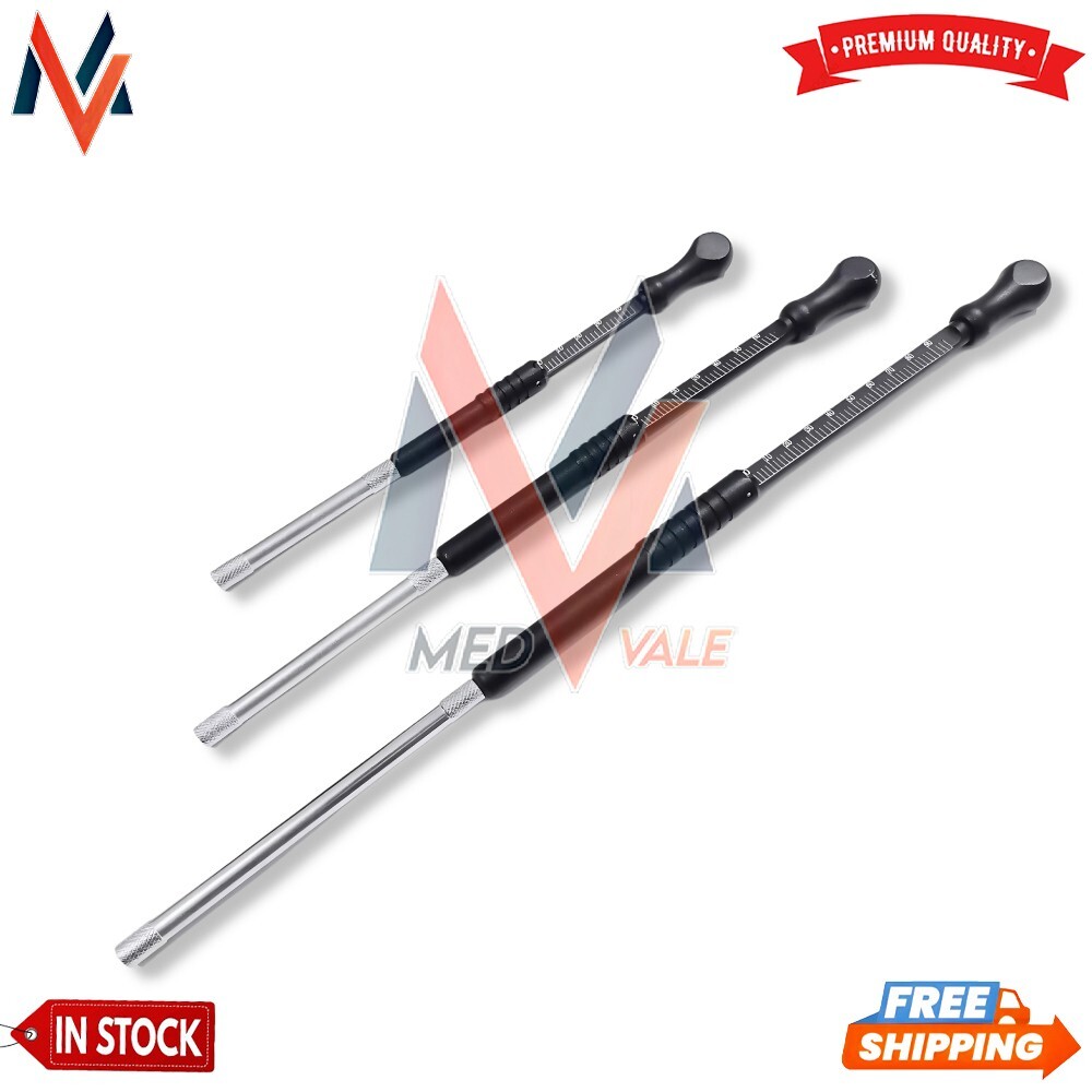 Depth Gauge for cortical screw veterinary surgical instrument German Grade