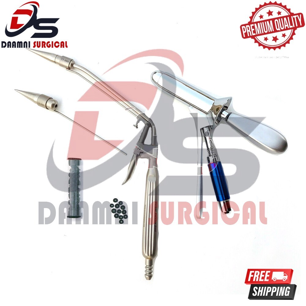 Hemorrhoid Suction Ligator with Proctoscope Anoscope Best Surgical Instruments