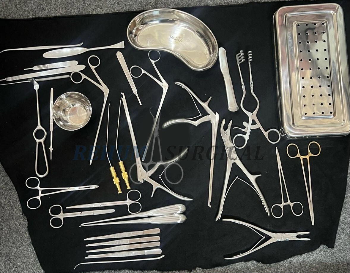 New Neuro Spinal Surgery Surgical Orthopedic Instruments 35 Pcs Set Best Quality