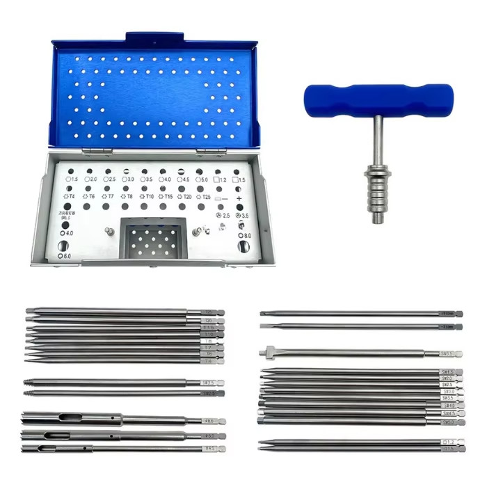 Internal Fixation AO Removal Instrument Kit Broken Nail Extractor Orthopedic Set