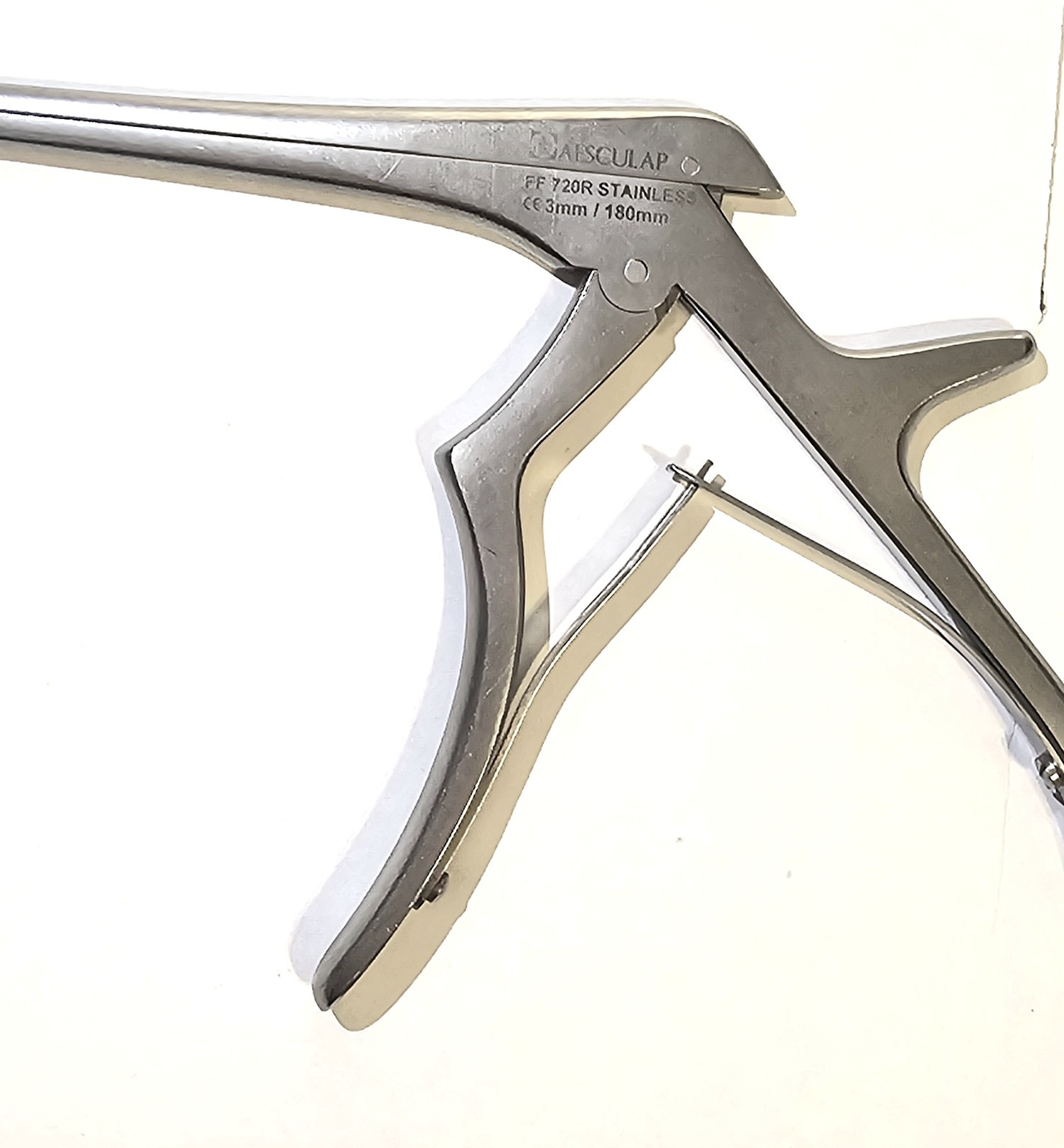 Aesculap FF 720R Orthopedic Bone Rongeur Surgical Instrument 3mm 180mm