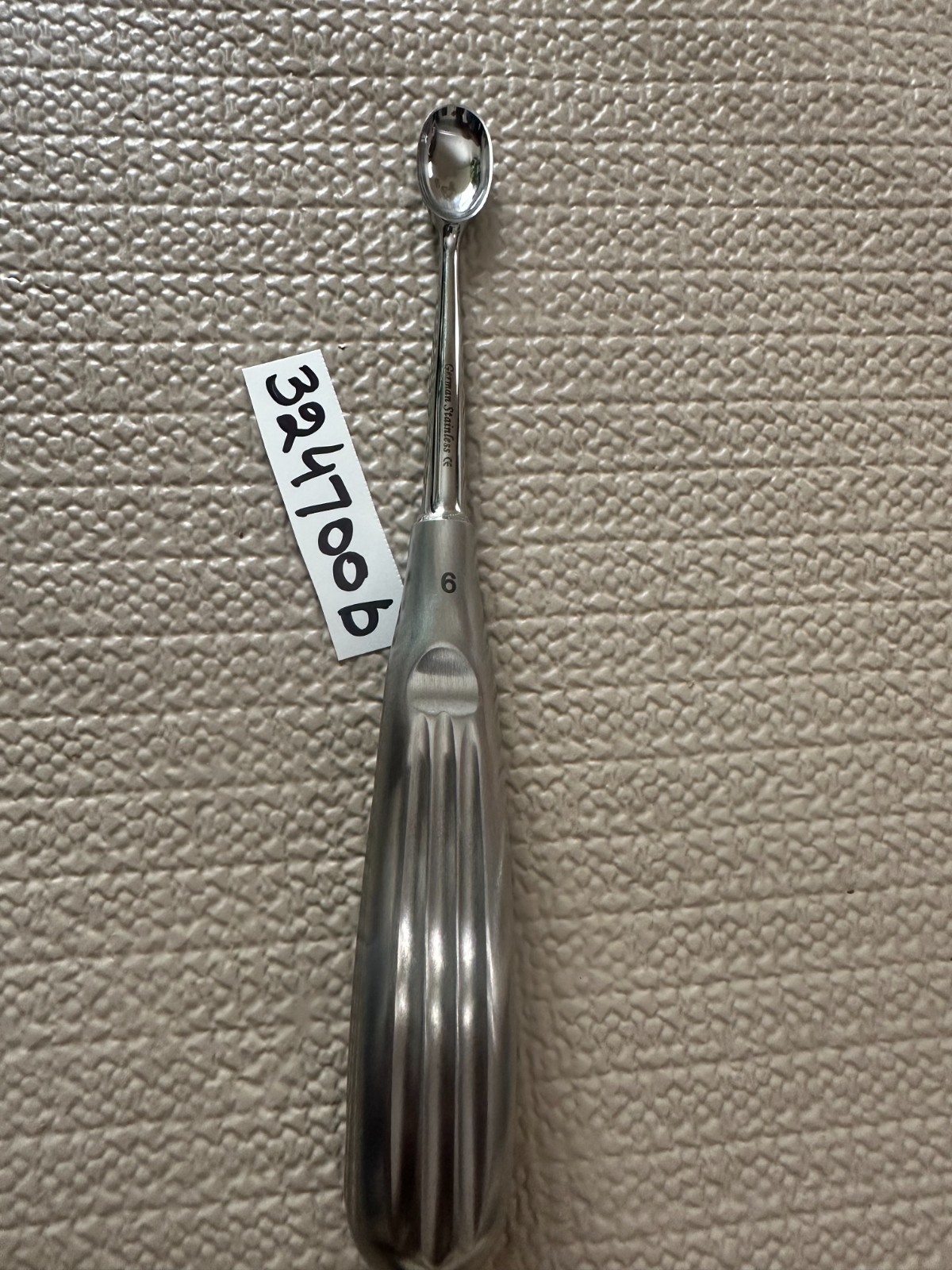 VOLKMANN ORTHOPEDIC CURETTE #6 — 6-3/4″