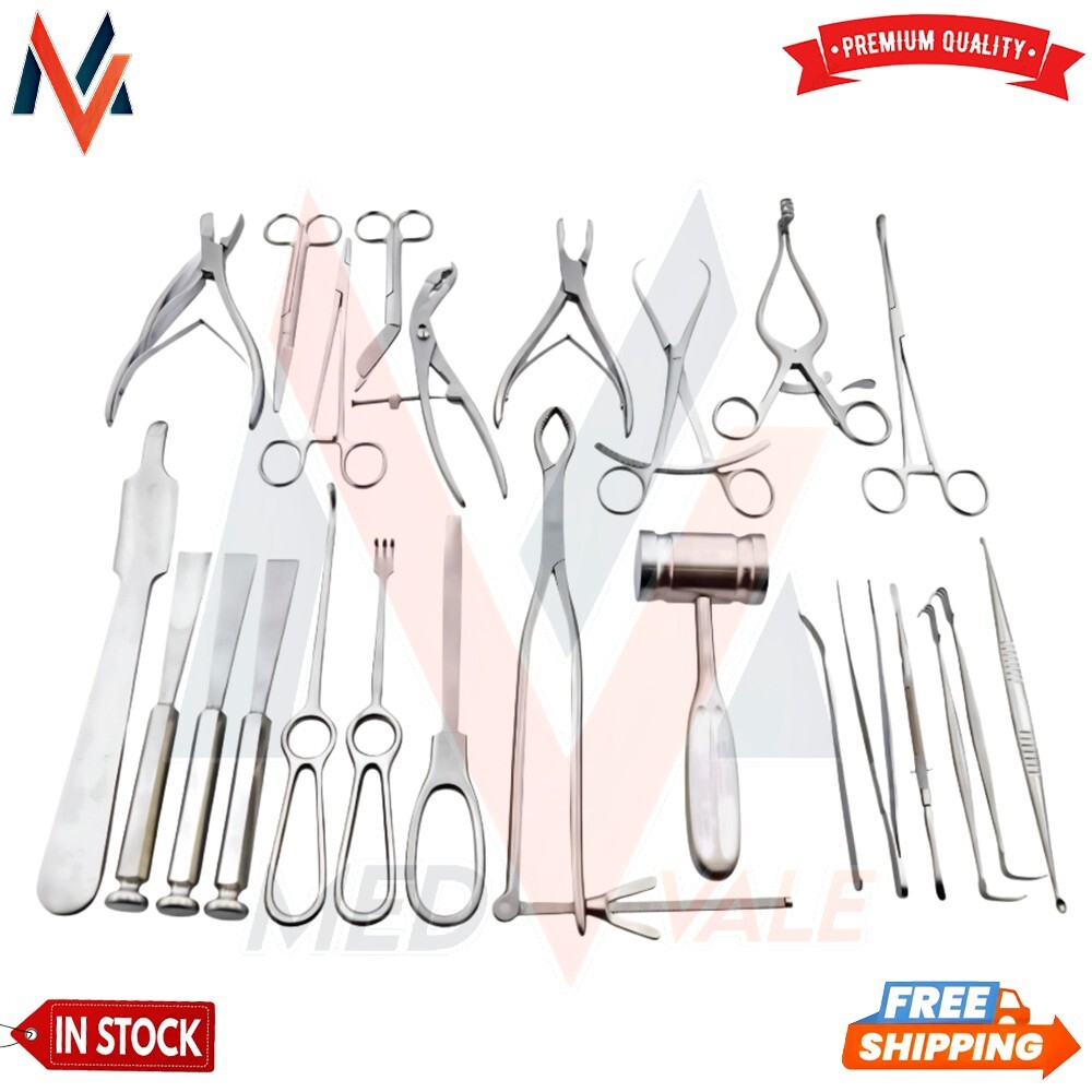 Basic Orthopedic Surgery Set of 25 Pcs Surgical Set Orthopedic Instruments
