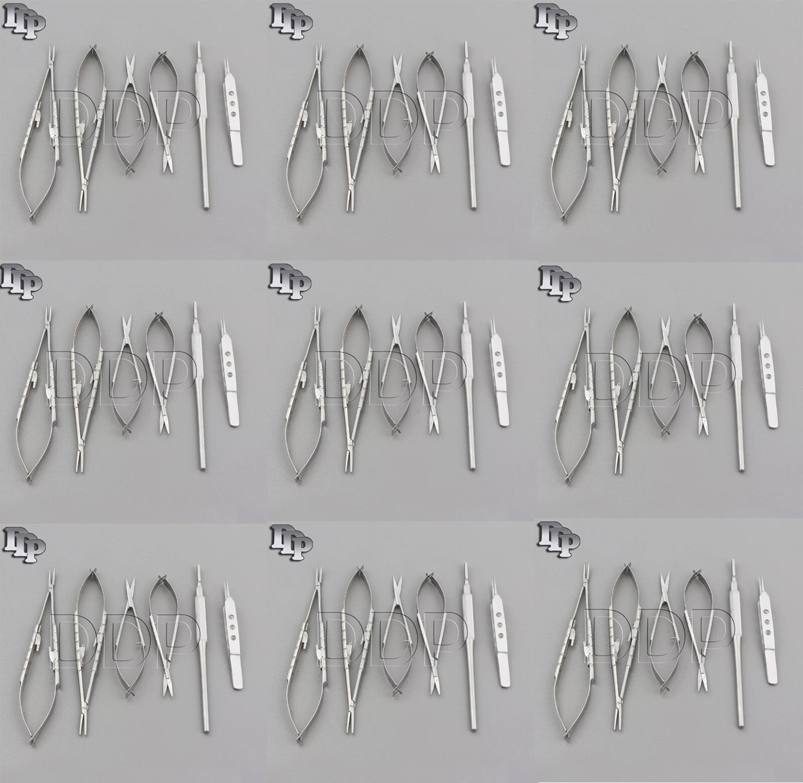 10 Sets Of 6 Pcs Eye Micro Surgery Surgical Ophthalmic Instruments Set EY-062