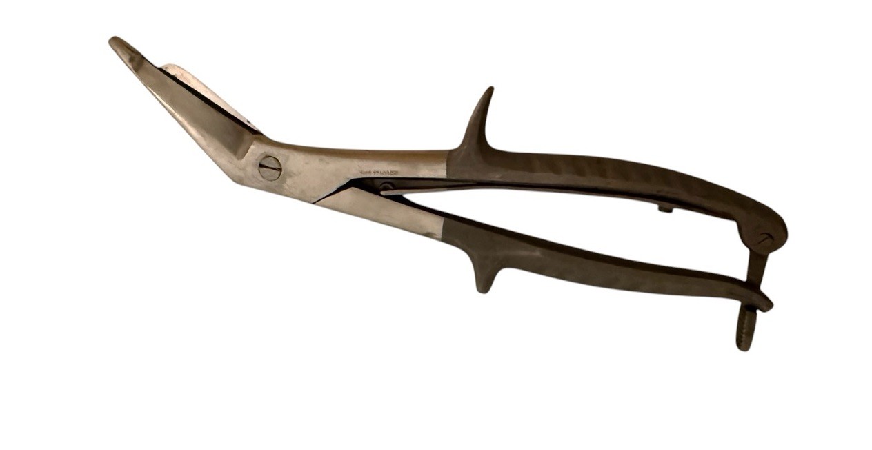 8″ Weck U.S.A Medical Heavy Duty Scissors w/ Locking Mechanism Cast Plaster Tool