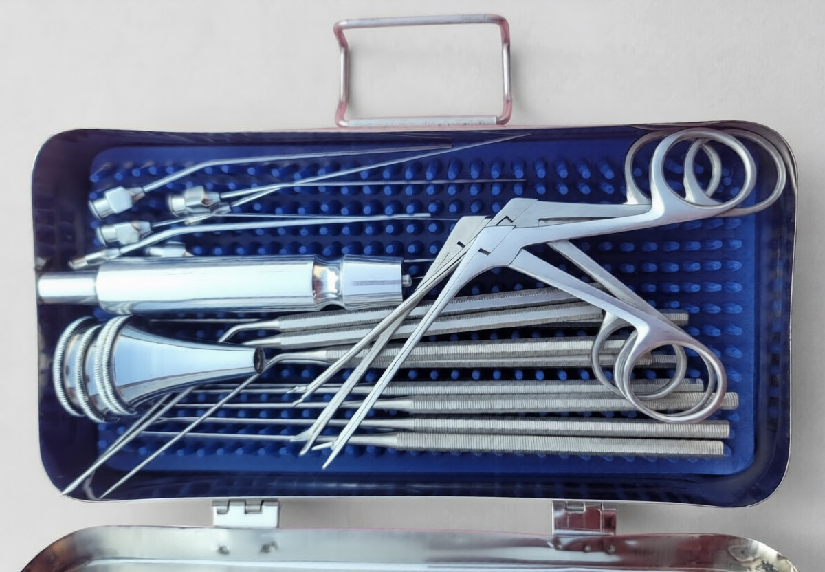 Shea ENT Ear Myringotomy Myringoplasty 29pc Surgical Instruments Set Kit New
