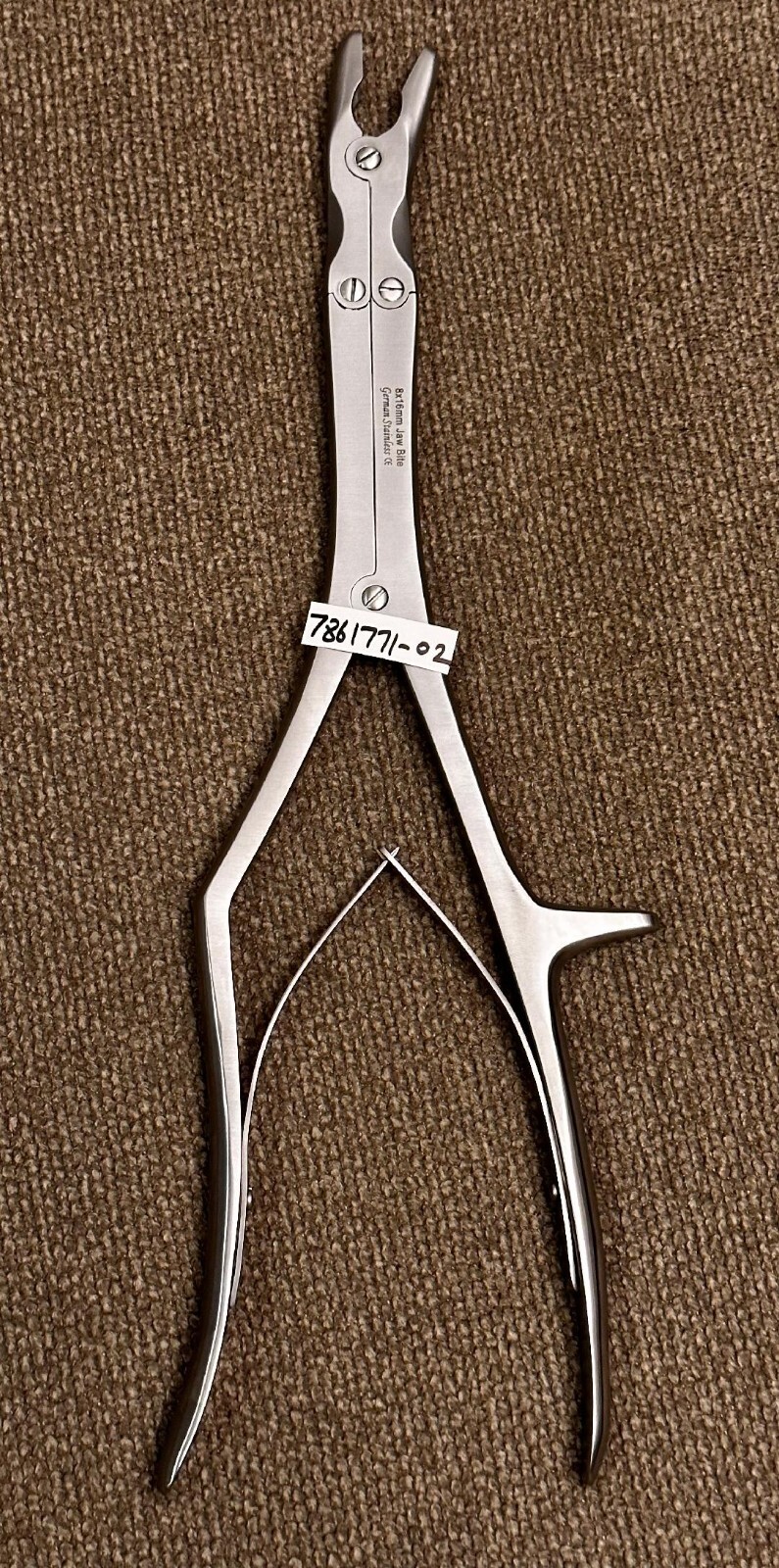EXTRA LONG DOUBLE ACTION ORTHOPEDIC RONGUER LENGTH 14″ 8X16MM JAW BITE