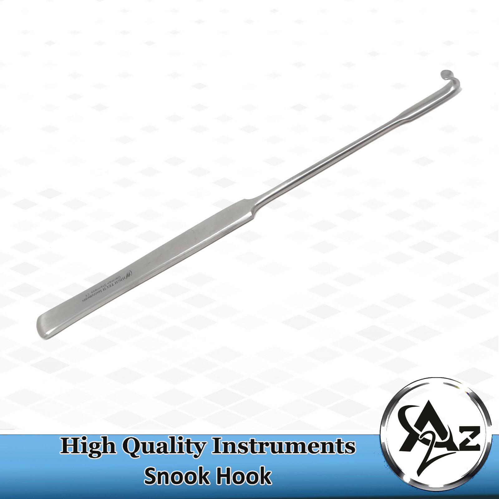 3 Spay Snook Hook Veterinary Surgical OVERIECTOMY Instruments,Stainless Steel CE