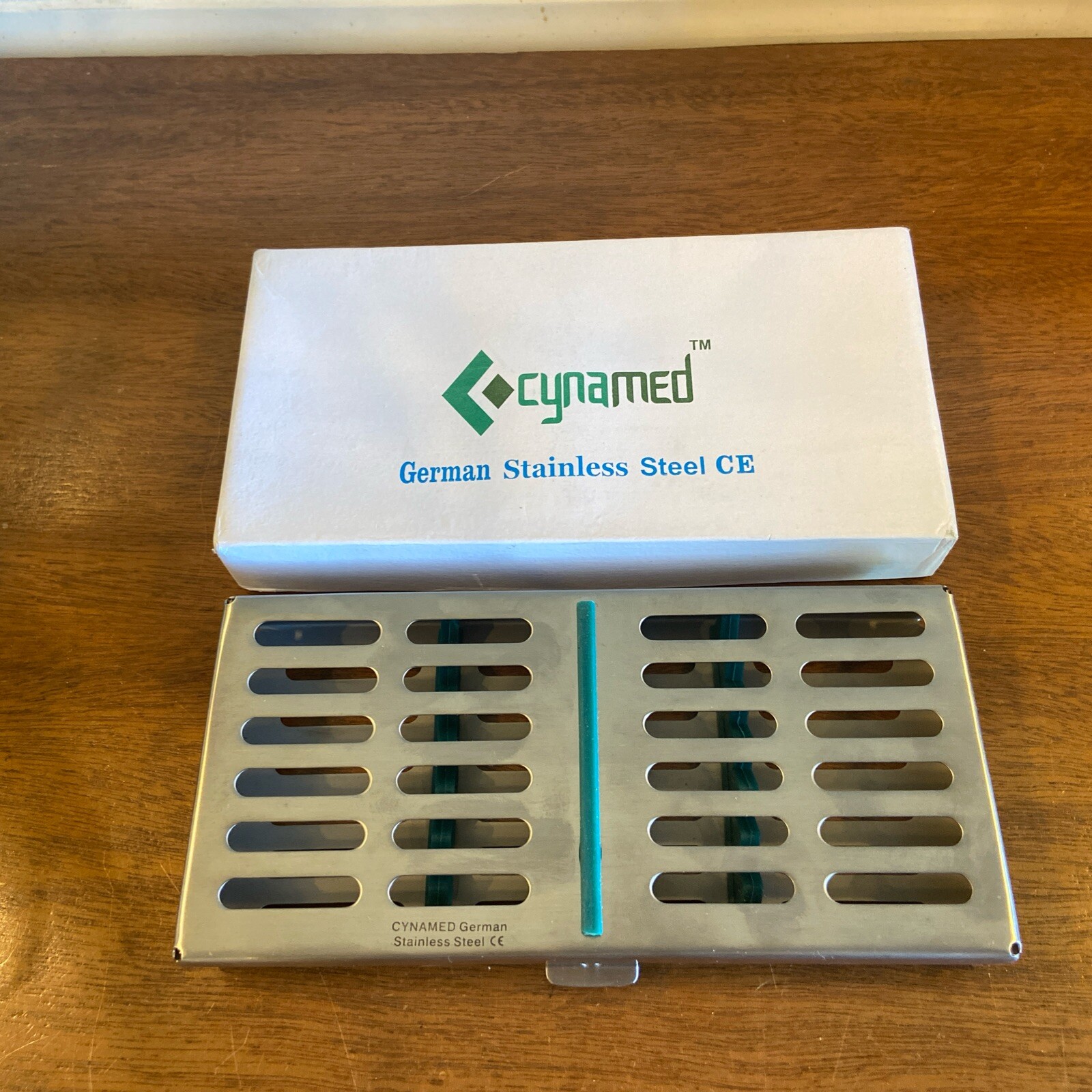 Dental Cassette For Holding 7 Instruments Tray Sterilize Autoclave Tool Box